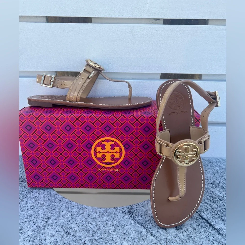 Tory Burch Cassia Sandal Pink Nude Women Size 5.5